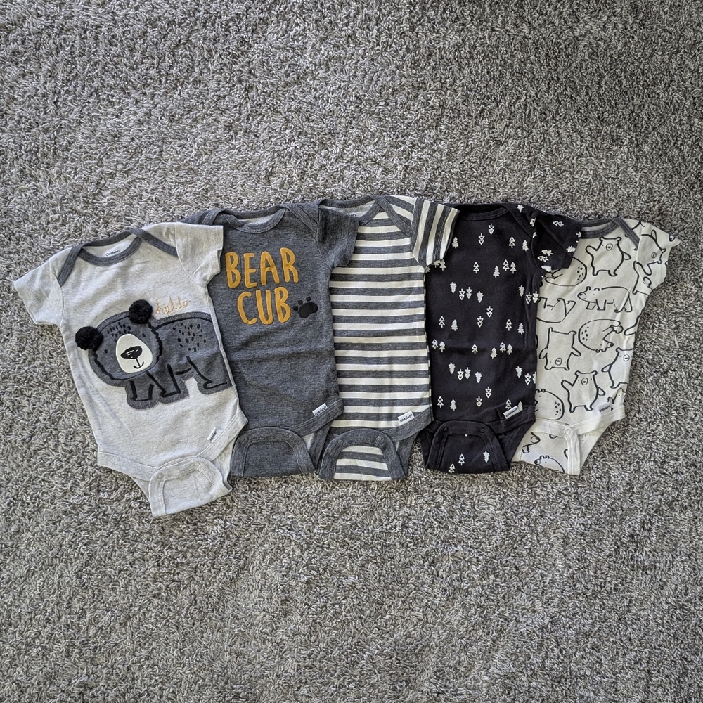 Baby boys onesies 0-3 months